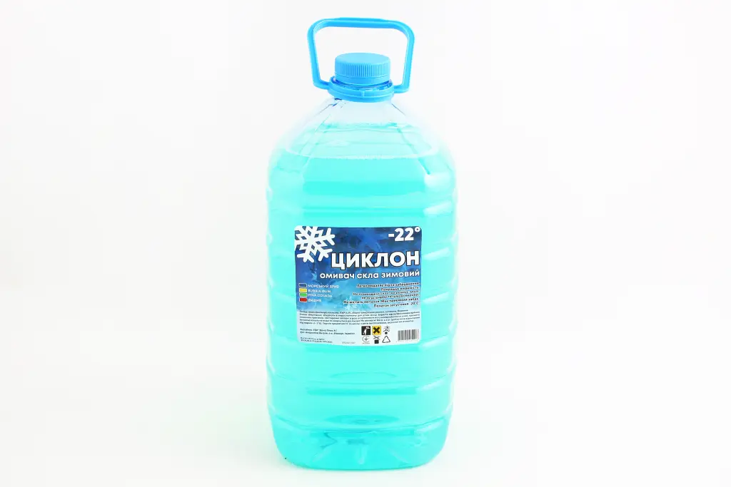 жидкость для омывания стекол зимняя -22° 4.3л 