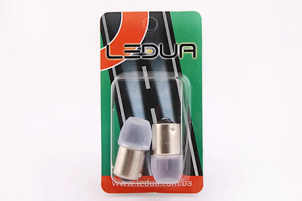 лампа диодная 12В T25 3-SMD 1206 стекло круг 
