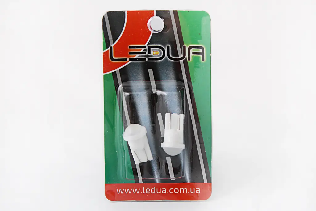 лампа диодная 12В безцок. T10 3-SMD 4014 стекло фарфор 