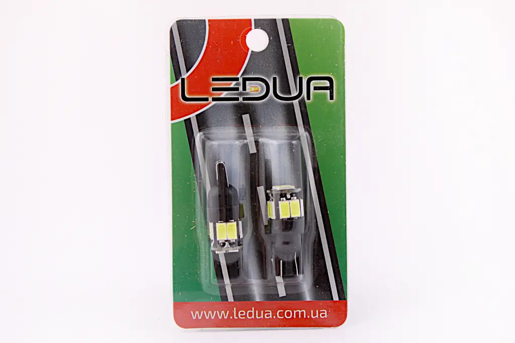 лампа диодная 12В безцок. T10 10-SMD 5630 