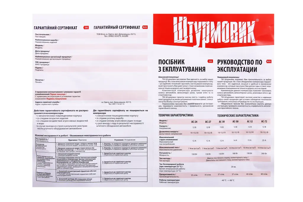 компрессор 150Вт/100psi/35л 