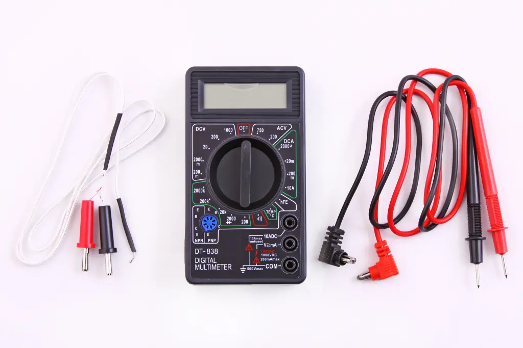 мультиметр DT-838 цифр. инд. + крона