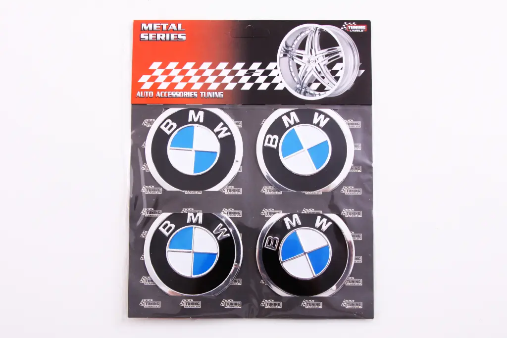 наклейка на ковпак 60мм BMW (4 шт.). Photo 2