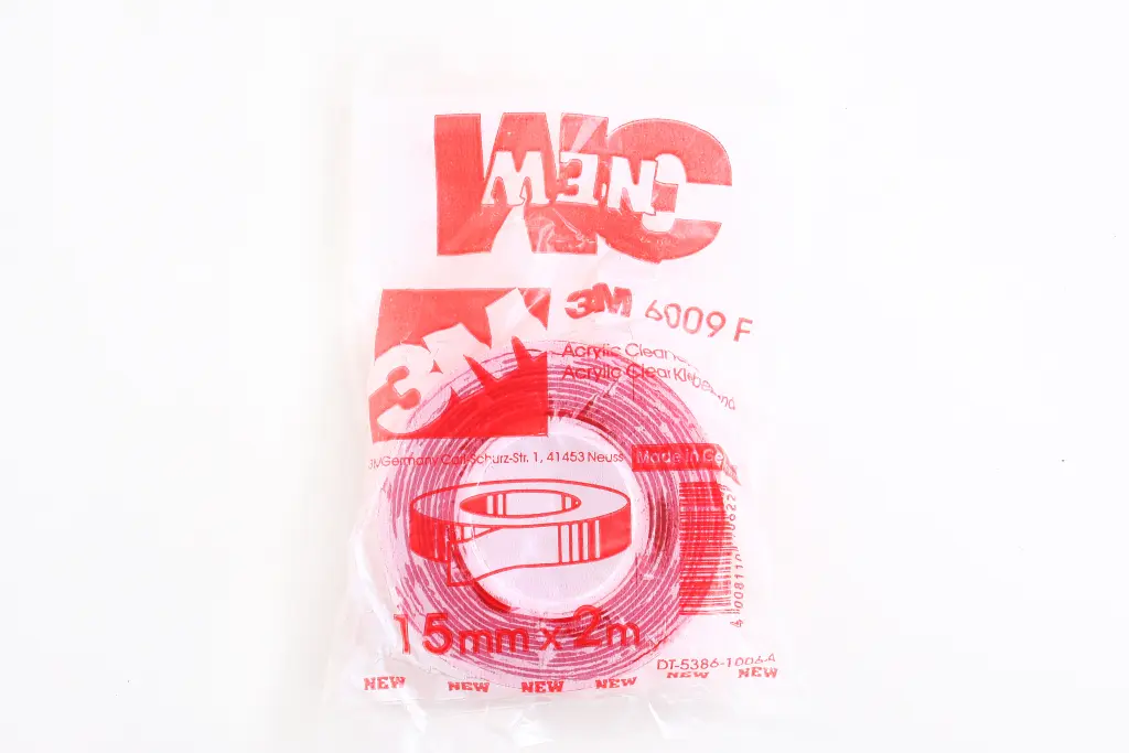 скотч 2-сторонний прозрачный 0.8мм 15мм х 2м 