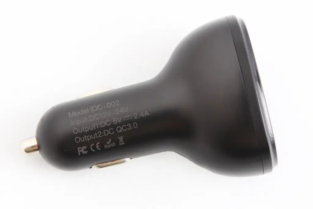 зарядка в прикуриватель с вольтметром 2USB/1Type-C QC 3.0А 