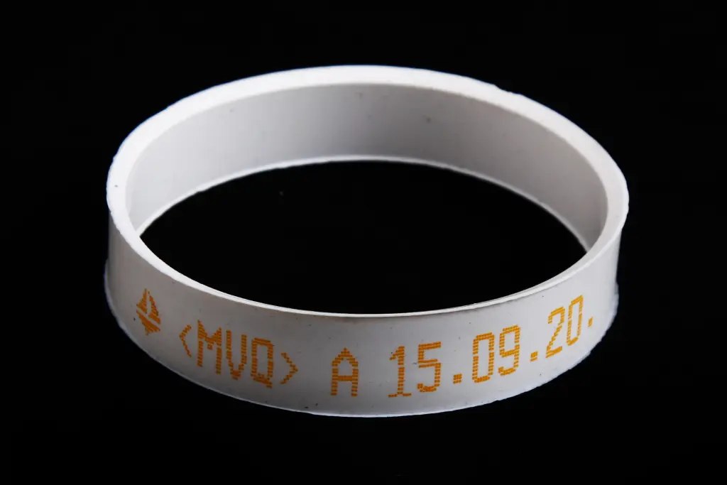кільце антихлопка ГБО d 62мм біле 