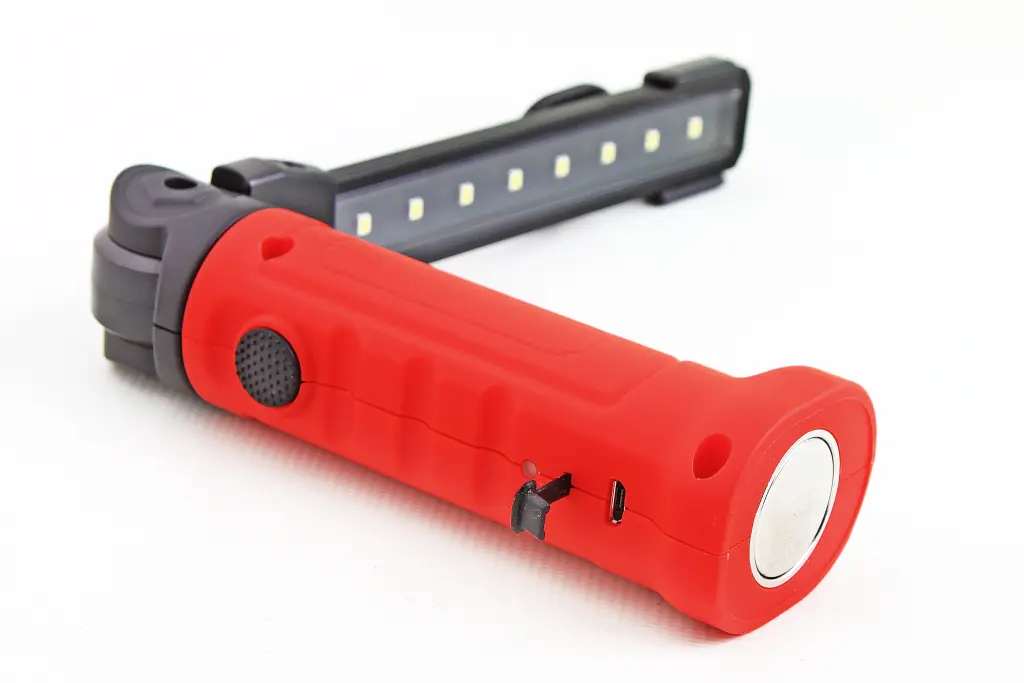 переноска під microUSB зарядку з магнітом на шарнірі LED 8 SMD 