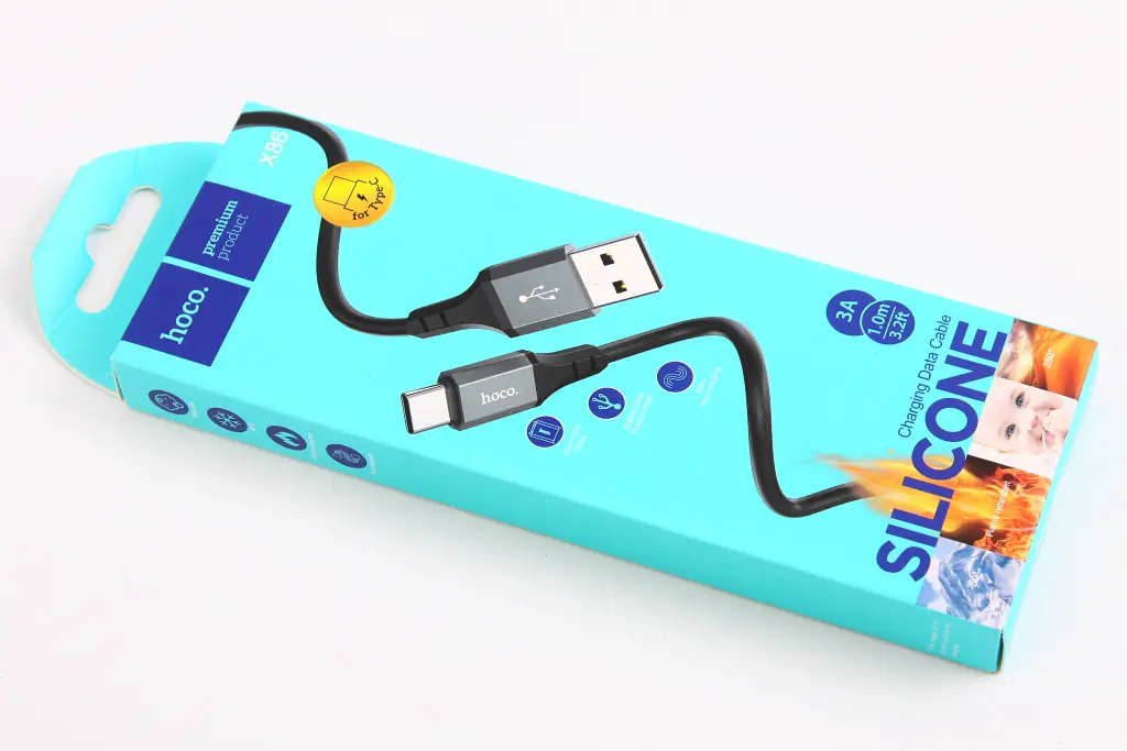 кабель USB - Type-C 3.0A 1.0м 