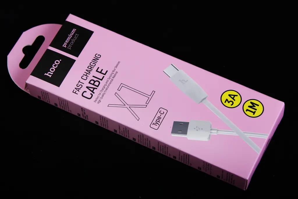кабель USB - Type-C 3.0A 1.0м 
