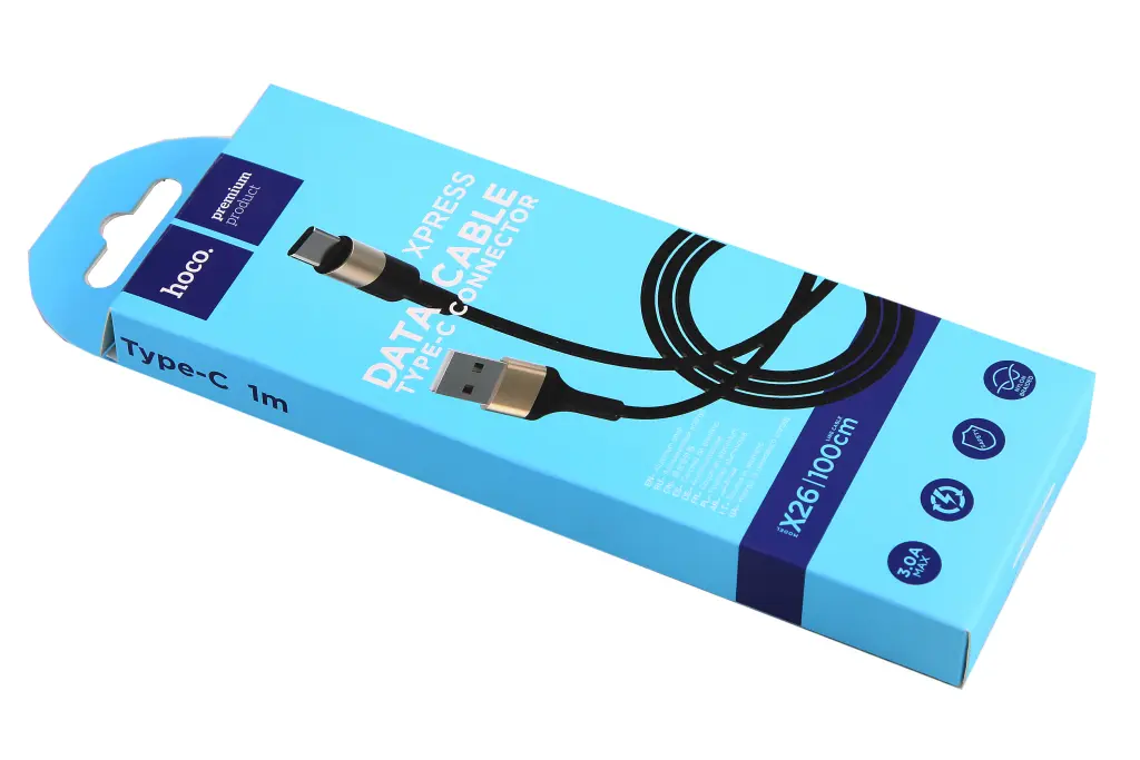 кабель USB - Type-C 3.0А 1.0м 