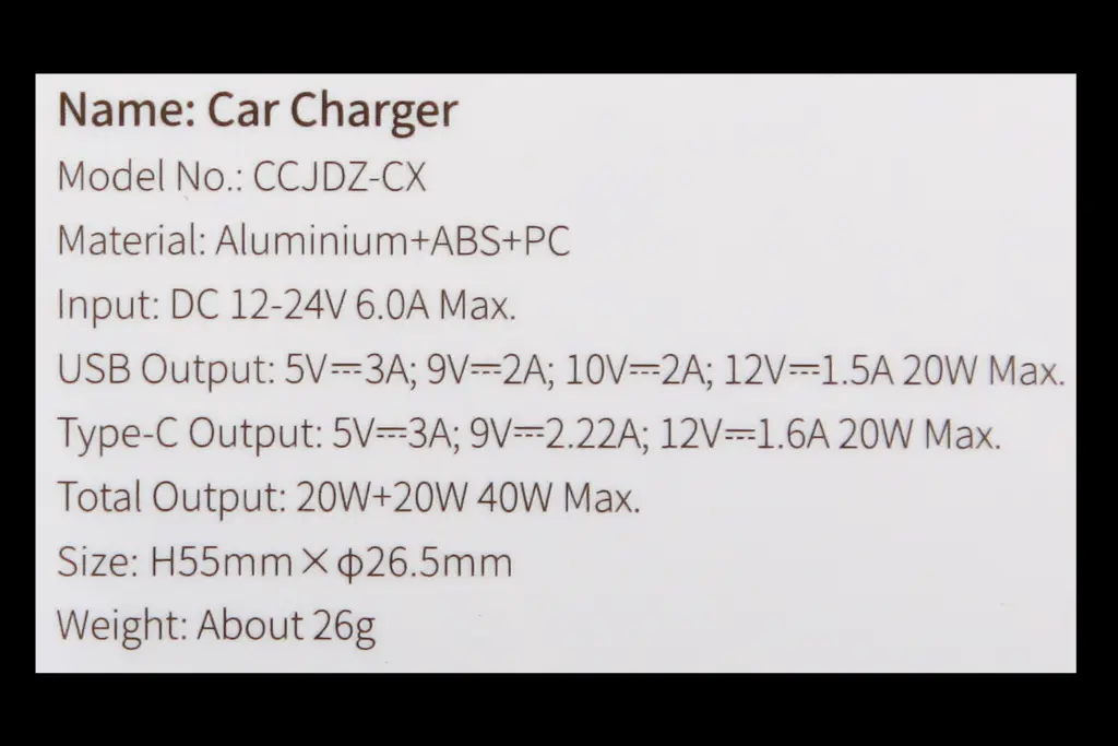 зарядка в прикуриватель 1USB/1Type-C QC 40Вт 
