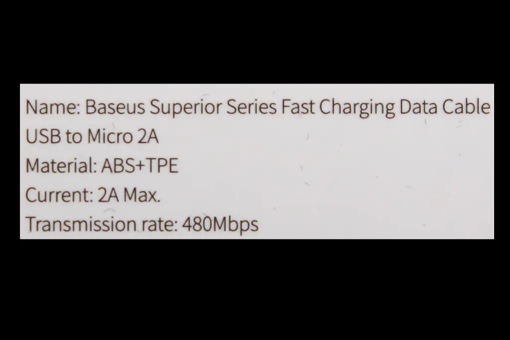 кабель USB - microUSB 2.0A 2.0м 