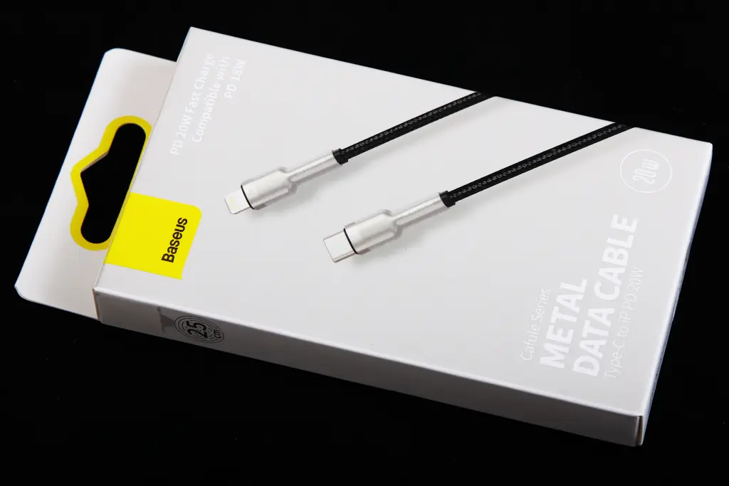 кабель Type-C - iPhone 20 Вт 0.25м 