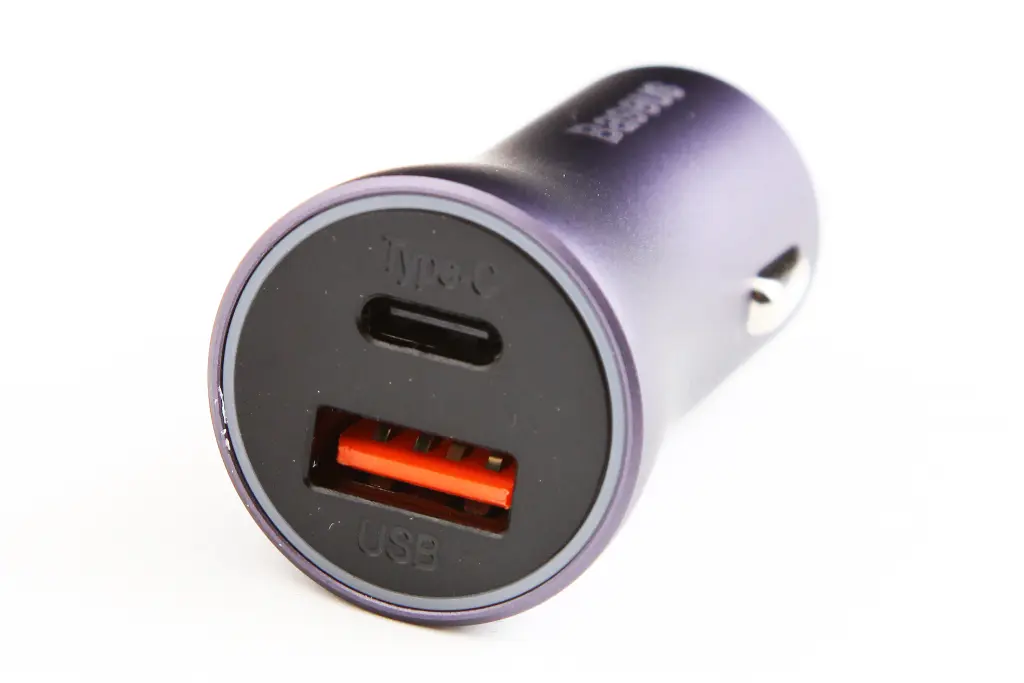 зарядка в прикуриватель 1USB/1Type-C QC 60Вт 