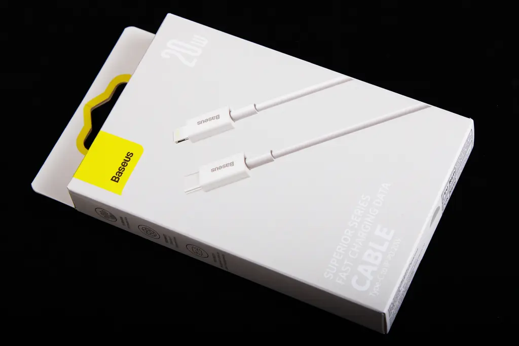 кабель Type-C - iPhone 20 Вт 0.25м 