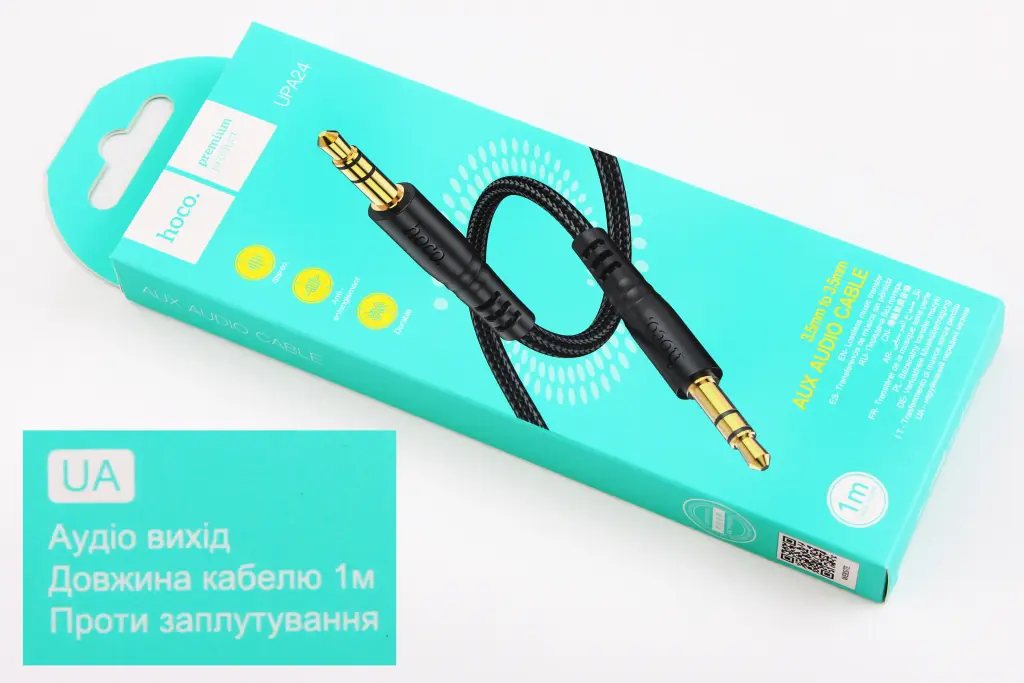 кабель AUX - AUX 1.0м 
