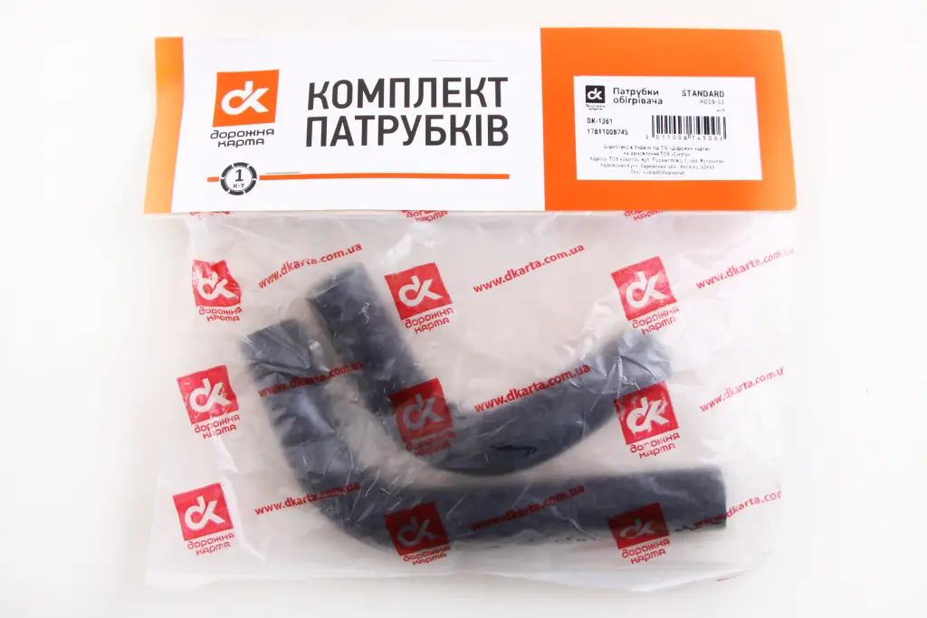 патрубок отопителя 2101 