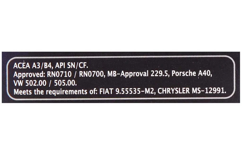 олива 5W-40 