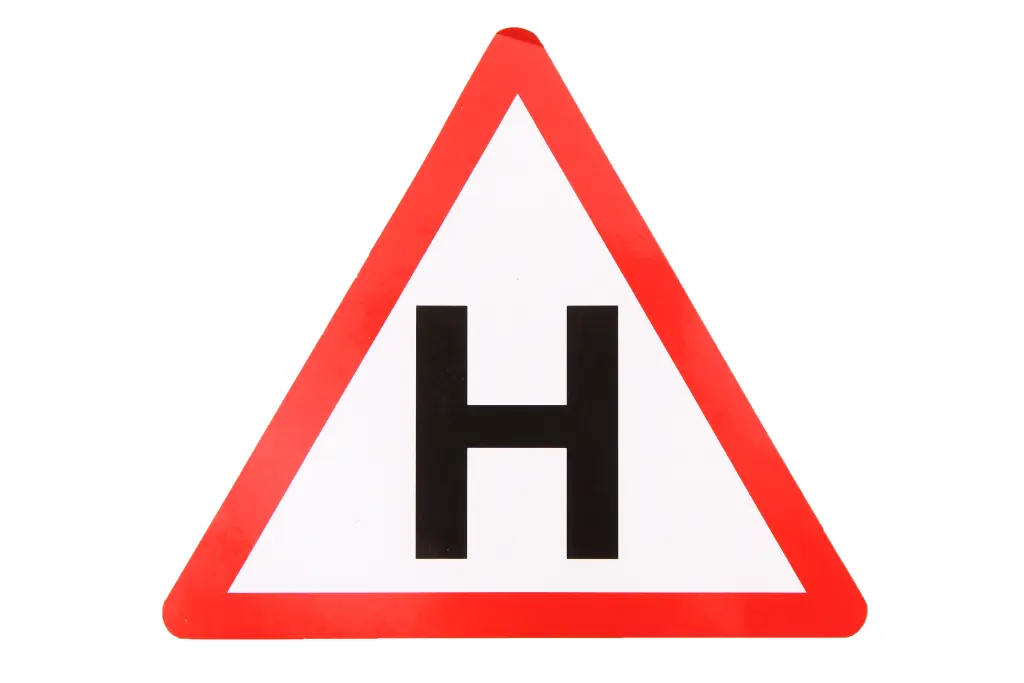 наклейка знак Навчальний 15*15см