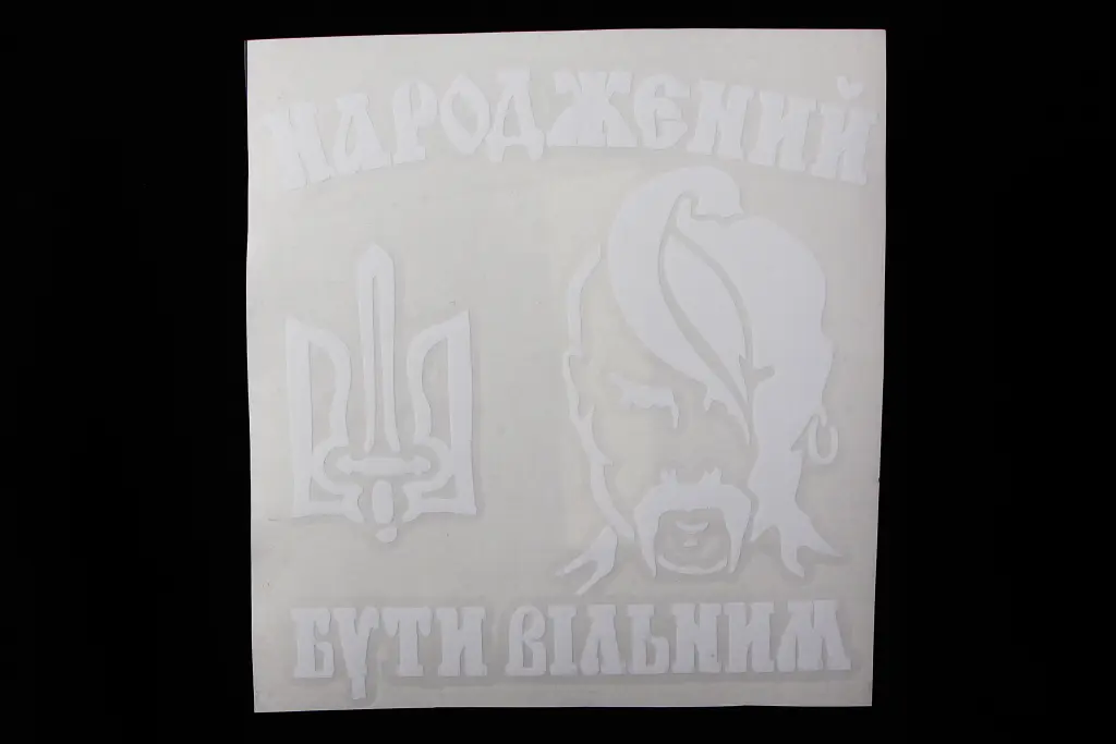 наклейка плоттер Казак 