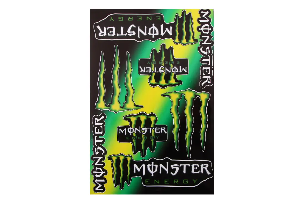 наклейка Набор на мопед Monster Energy
