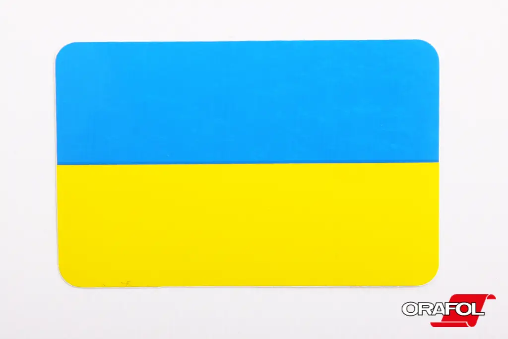 наклейка Прапор України 6*9см