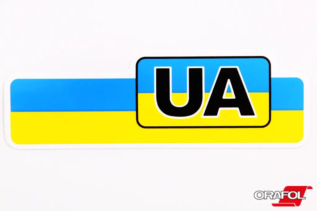 наклейка Прапор України 