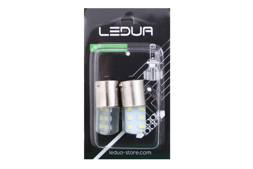 лампа диодная 12В T25 12-SMD 2835 силикон 