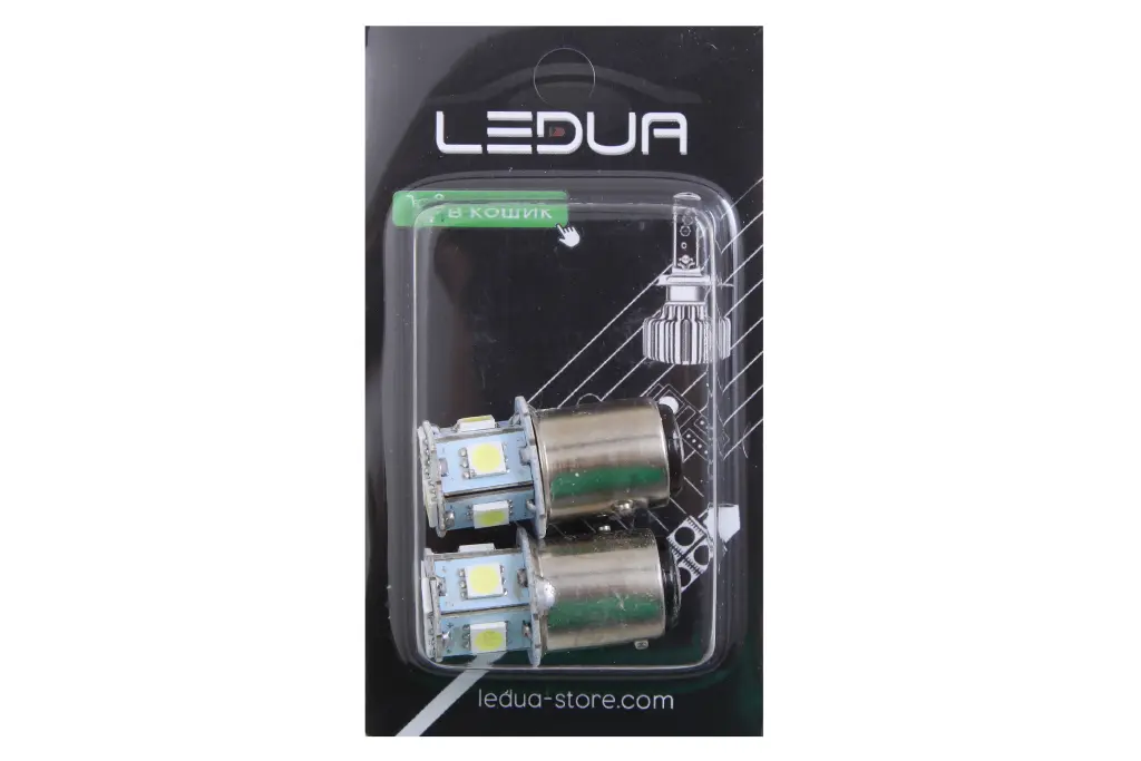 лампа діодна 24В T25/2-конт. 8-SMD 5050 