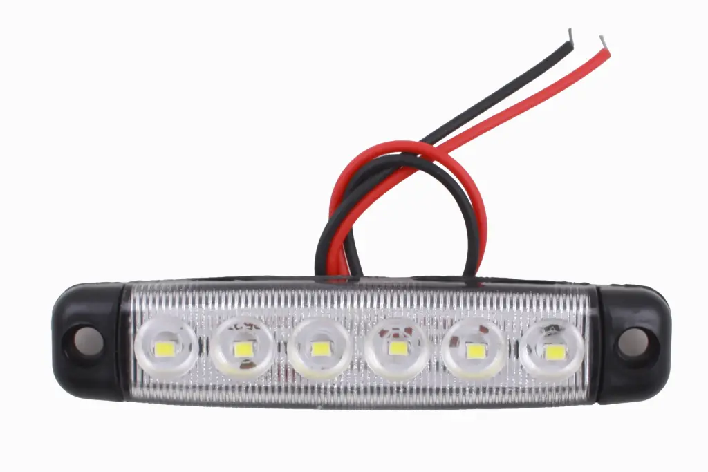 фонарь габаритный 96*21*8мм 6-SMD белый