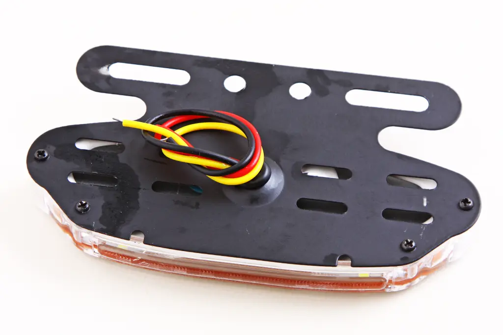 фонарь габаритный 135*73*19мм 16-SMD с кроншт. белый/оранж.