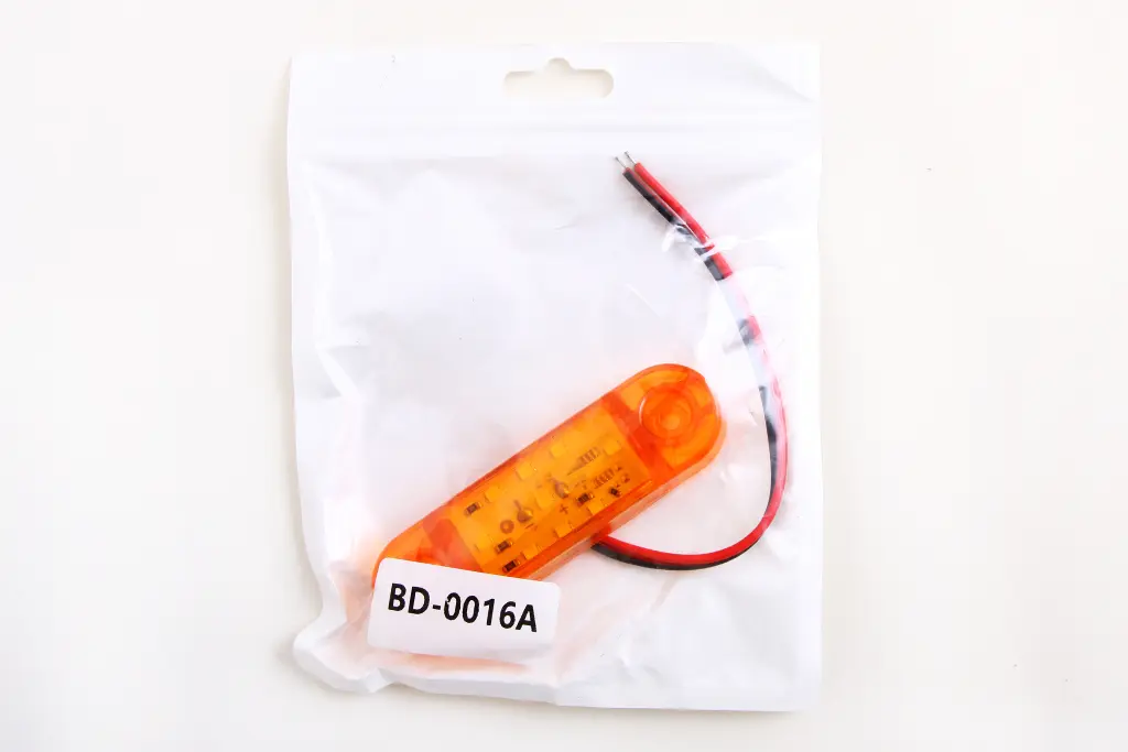 фонарь габаритный 88*25*13мм 9-SMD оранж.. Photo 3