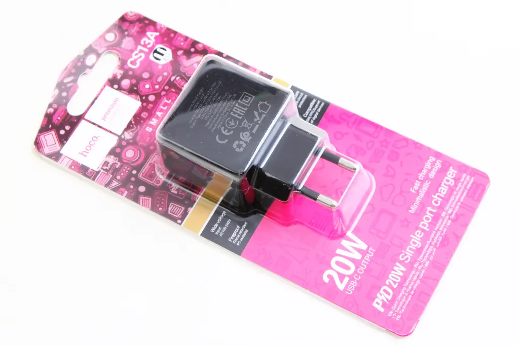 зарядка 220В 1Type-C QC 20 Вт 