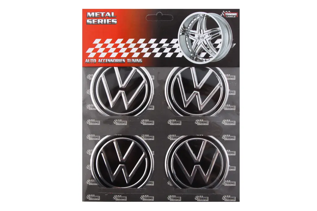 наклейка на ковпак 60мм Volkswagen New (4 шт.). Photo 2