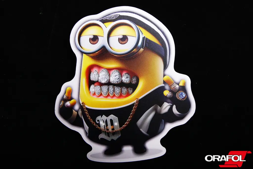 наклейка Minion крутой 11*10см
