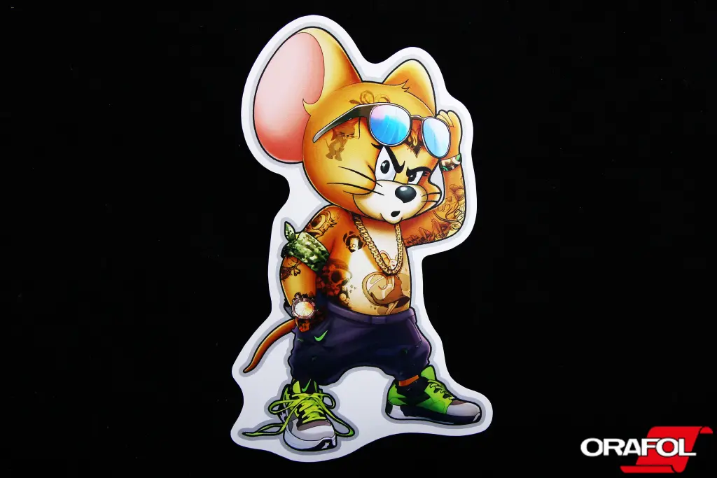 наклейка Jerry крутой 13*9см