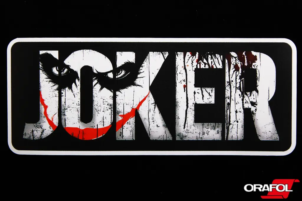 наклейка Joker 6*14см