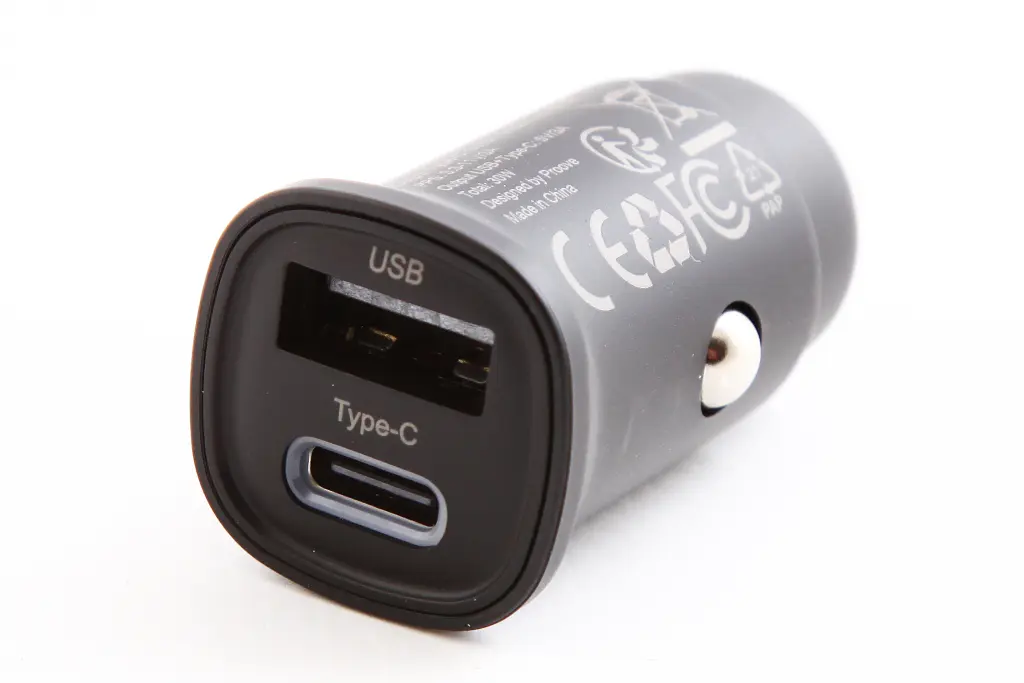 зарядка в прикуриватель 1USB/1Type-C QC 30Вт 