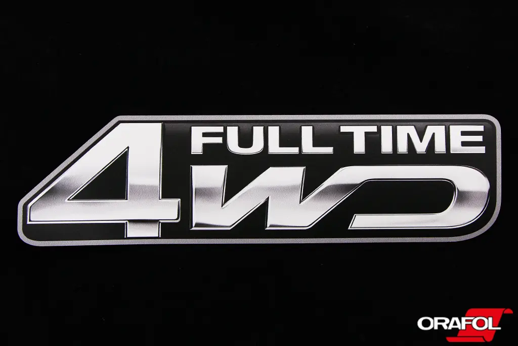 наклейка Эмблема 4WD 