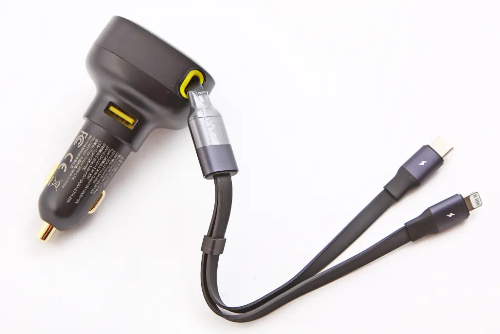 зарядка в прикуриватель 1USB QC 60Вт 