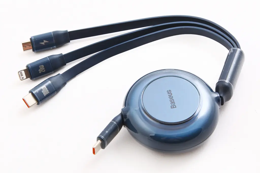 кабель Type-C - iPhone + microUSB + Type-C 100Вт 1.1м