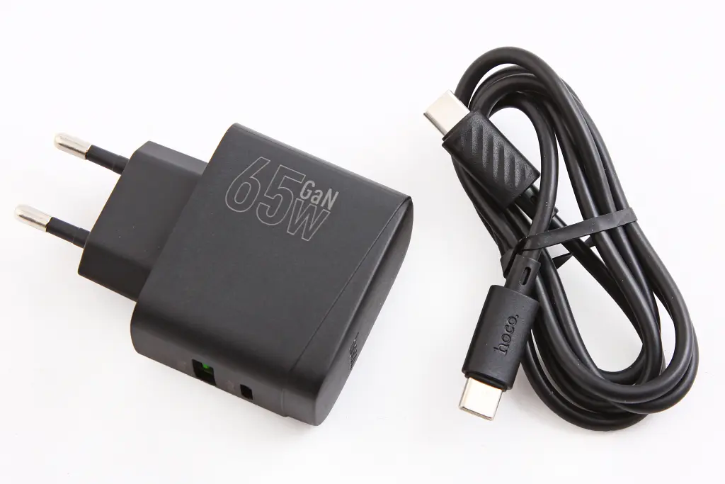 зарядка 220В 1USB/1Type-C QC 65 Вт 