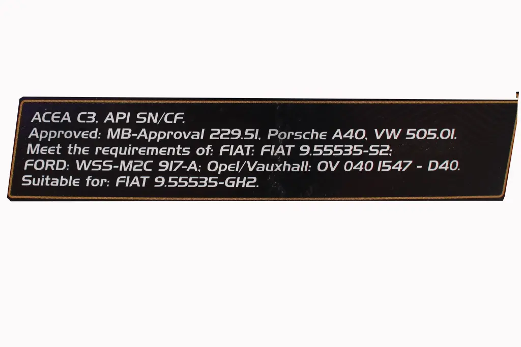 олива 5W-40 