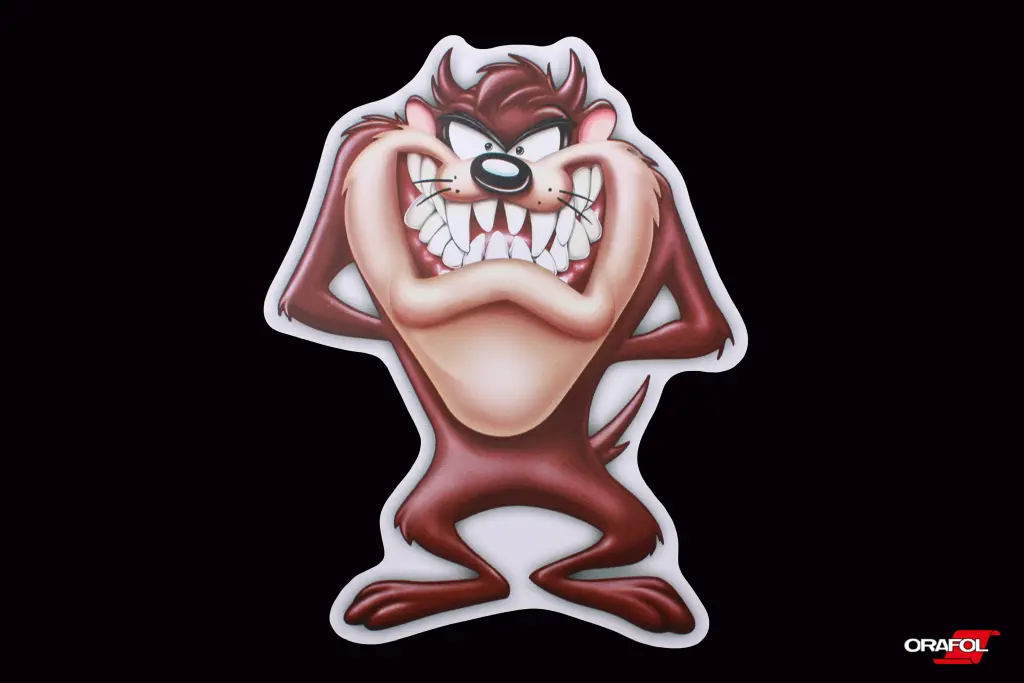 наклейка Taz 12*10см