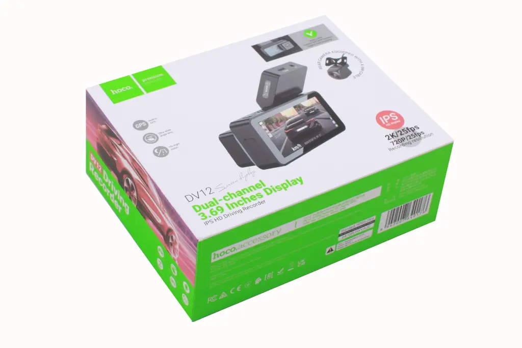видеорегистратор 2560P WiFi, GPS 
